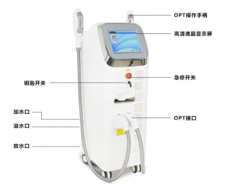 強(qiáng)脈沖光治療儀： 冰點無痛脫，一機(jī)多用多功能設(shè)備