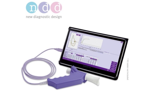 ndd便攜式<font color=red>肺功能儀</font>Easy on-PC